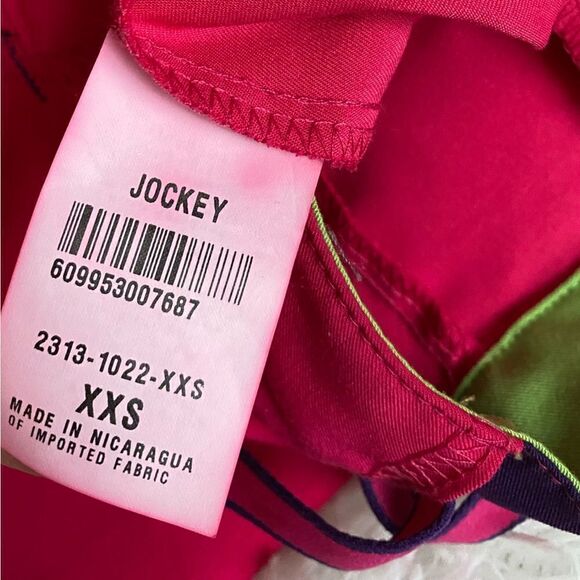 Jockey Modern Fit Multi Stretch Pink Scrub Pants New Drawstring Waist Womens XXS - Picture 10 of 11
